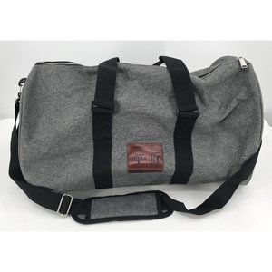 Michelob Ultra Duffle Duffel Bag Gray Black Travel Gym Day Weekend